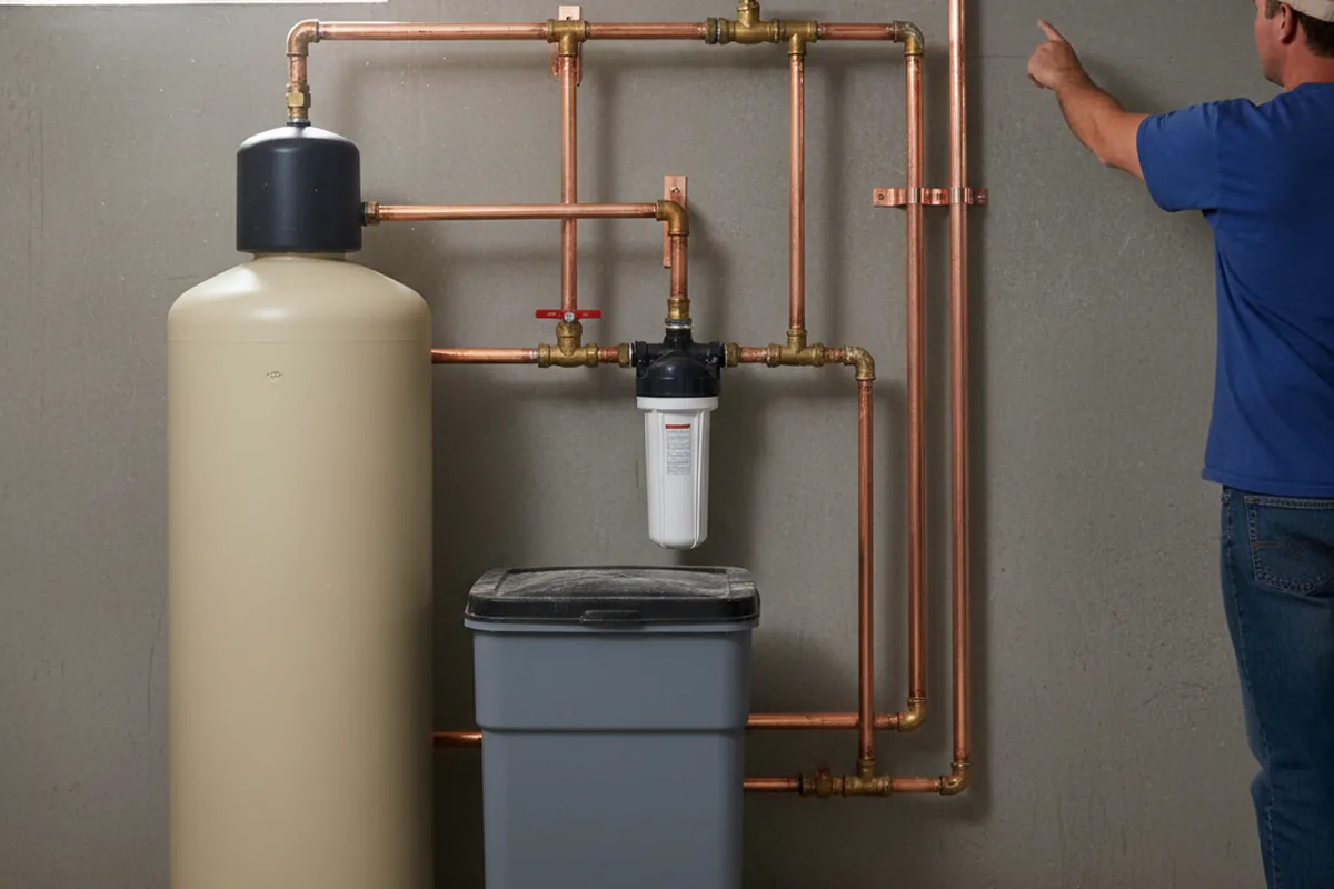 Whole-house water treatment system installed in Bristow
